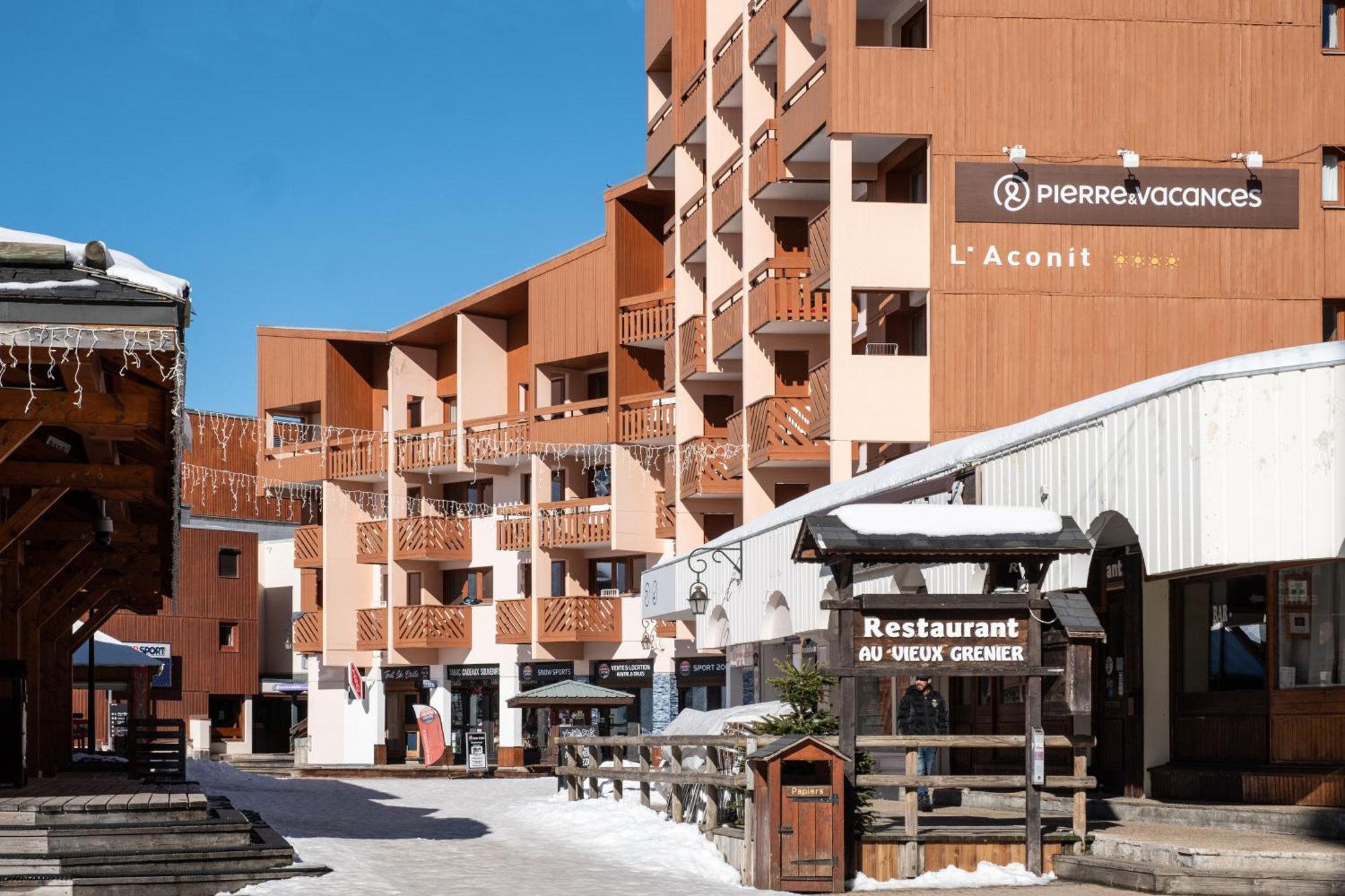 Residence Pierre & Vacances Aconit サン・マルタン・ド・ベルヴィル エクステリア 写真
